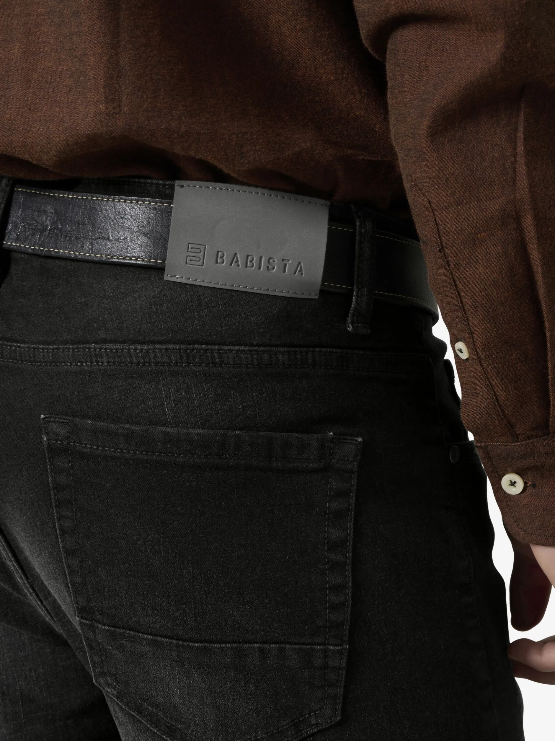 BABISTA Herren Jeans - ROSVENTO in schwarz - Länge: lang