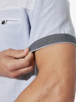 BABISTA Herren Kurzarmhemd - JUVINO in blau