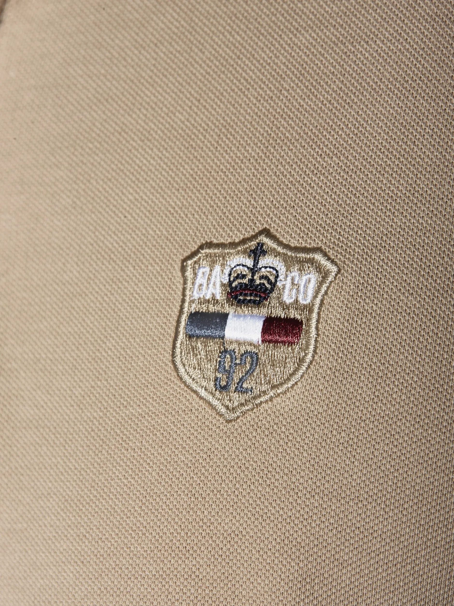 BABISTA Herren Langarm-Poloshirt - MILANVETZO in beige