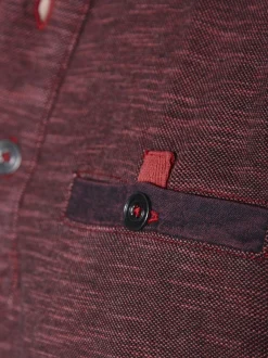BABISTA Herren Langarm-Poloshirt - ZUPATERRI in rot