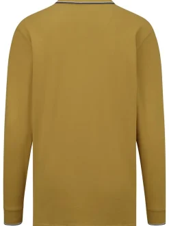 BABISTA Herren Langarm-Poloshirt - MILANVETZO in gelb