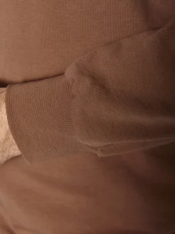 BABISTA Herren Langarmshirt - MIMMOLITZI in braun