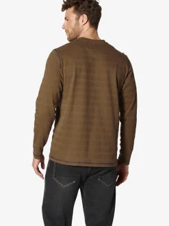 BABISTA Herren Langarmshirt - LUIMONO in braun