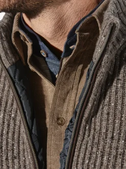 BABISTA Herren Outdoor Strickjacke - BARIMO in braun