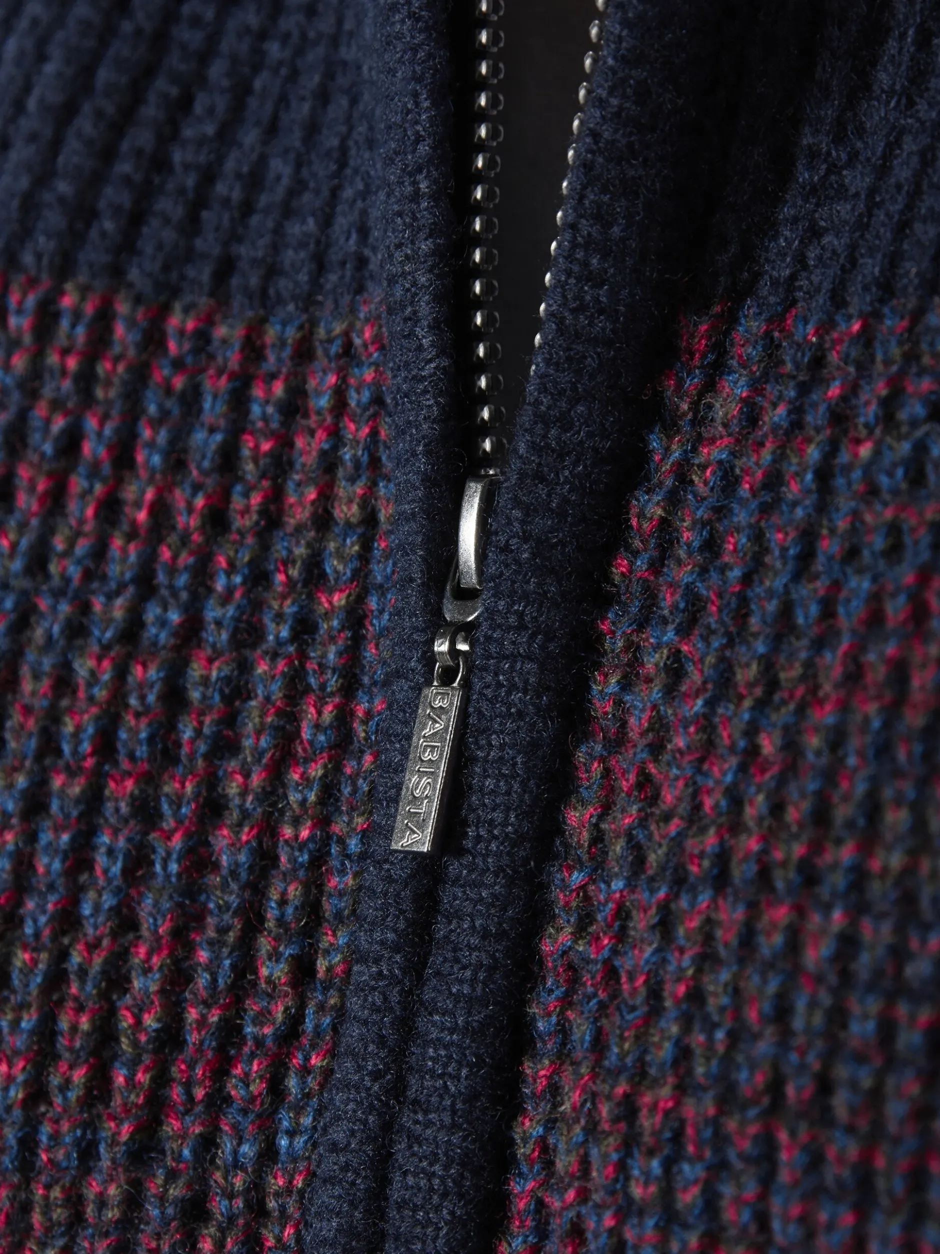 BABISTA Herren Outdoor Strickjacke - BRUSITATI in blau