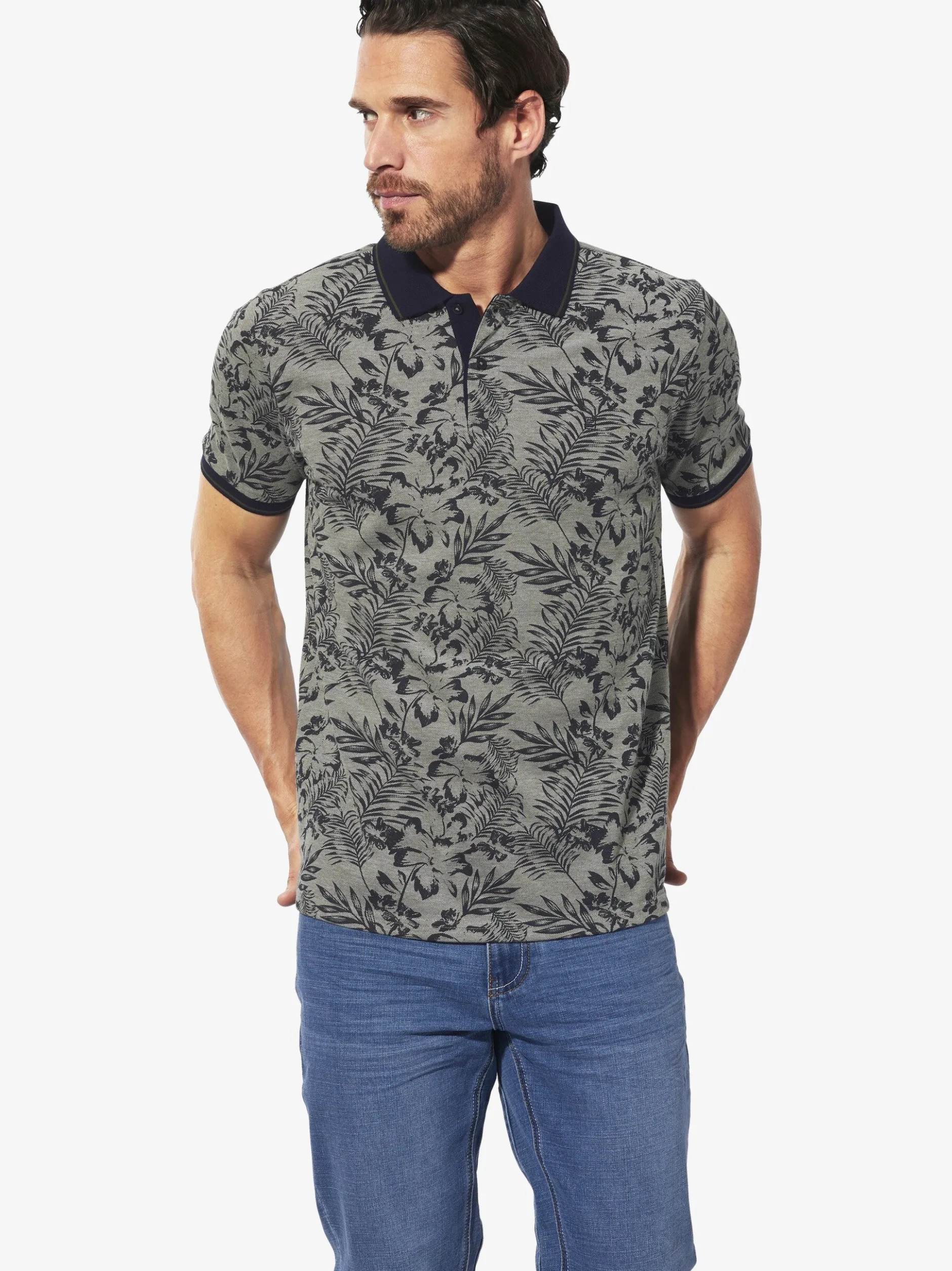 BABISTA Herren Poloshirt - DUITEZZI in oliv