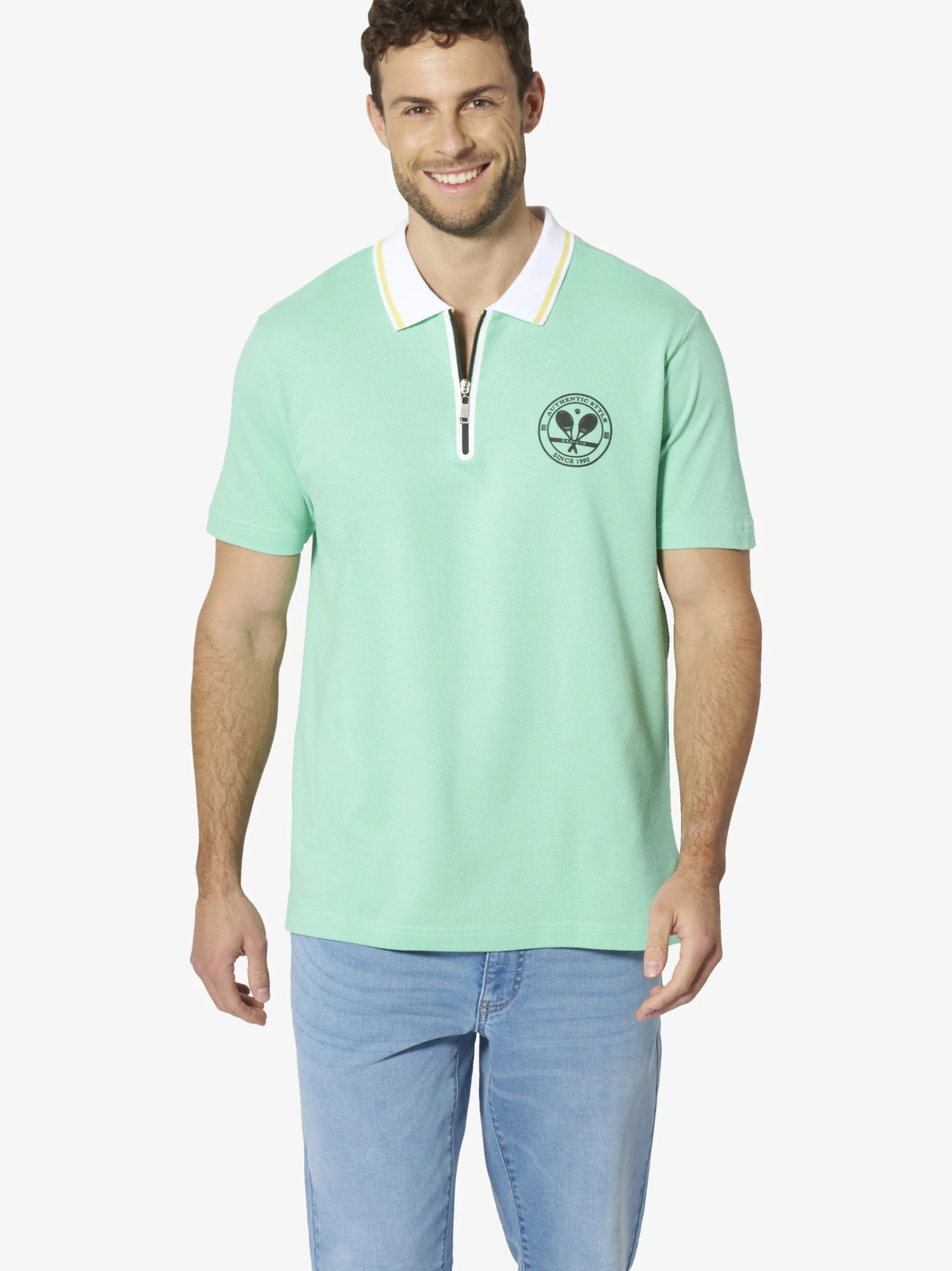 BABISTA Herren Poloshirt - ENZOLEO in mint