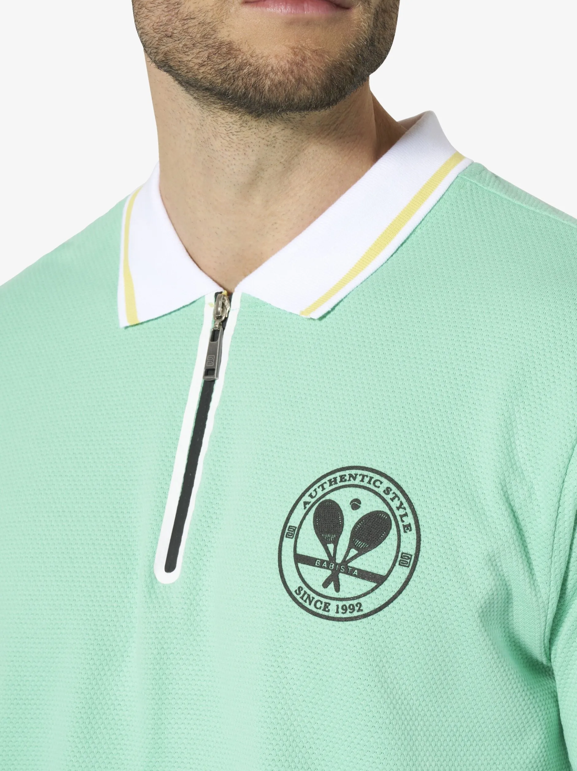 BABISTA Herren Poloshirt - ENZOLEO in mint