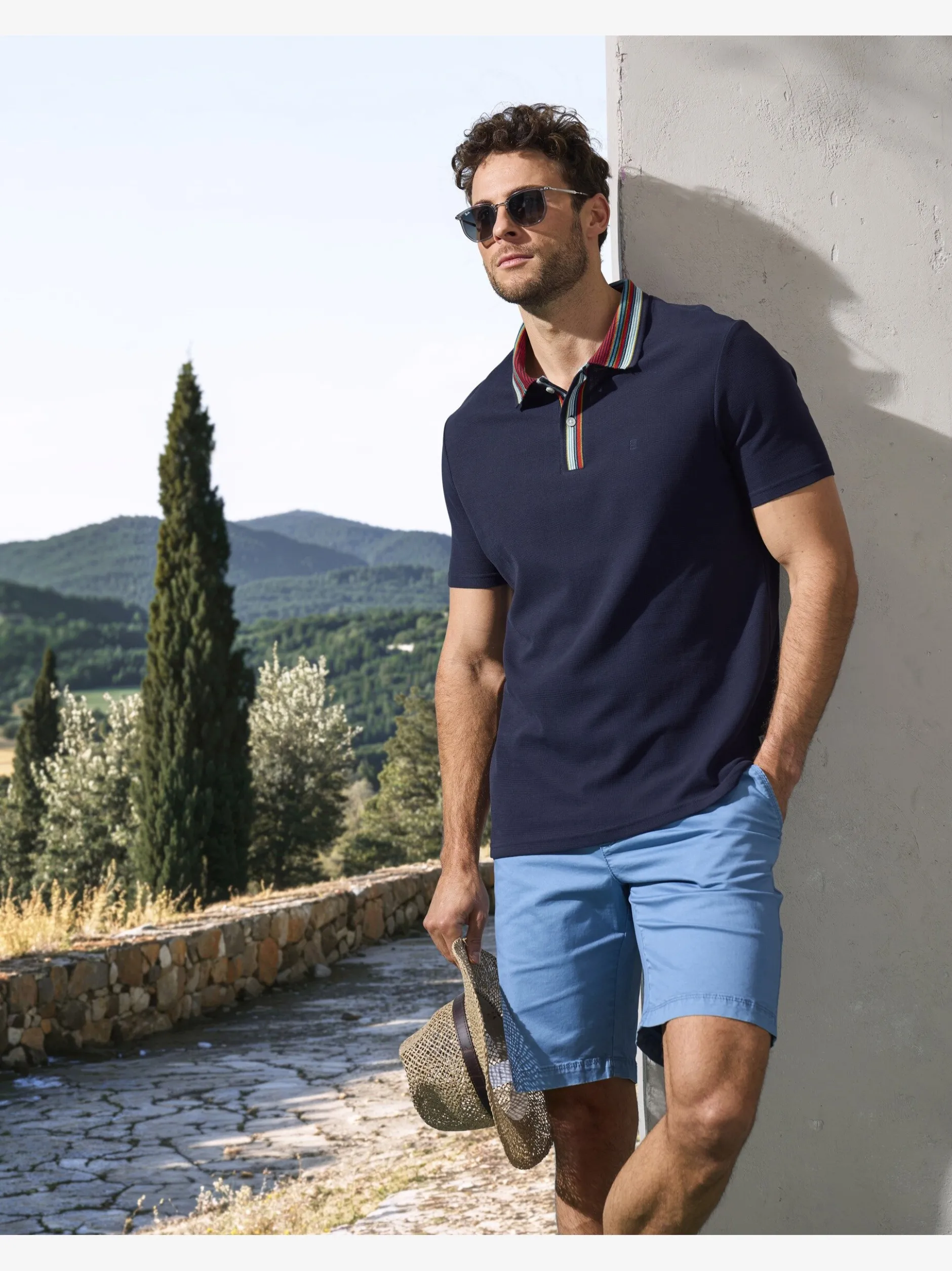 BABISTA Herren Poloshirt - FERNICO in blau