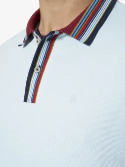 BABISTA Herren Poloshirt - FERNICO in hellblau
