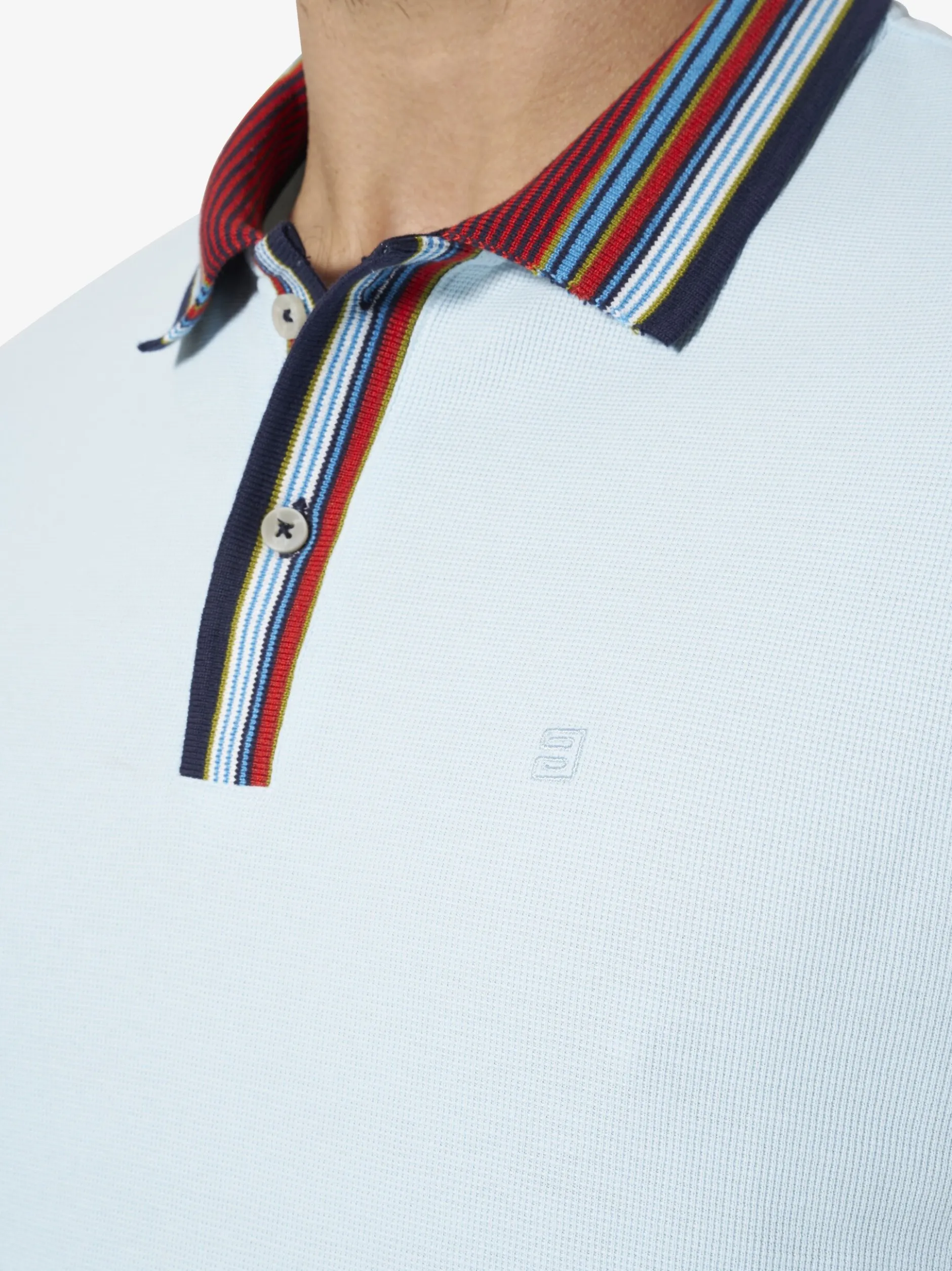 BABISTA Herren Poloshirt - FERNICO in hellblau