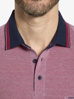 BABISTA Herren Poloshirt - FLORELLO in rot