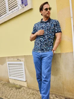 BABISTA Herren Poloshirt - GARRIN in blau