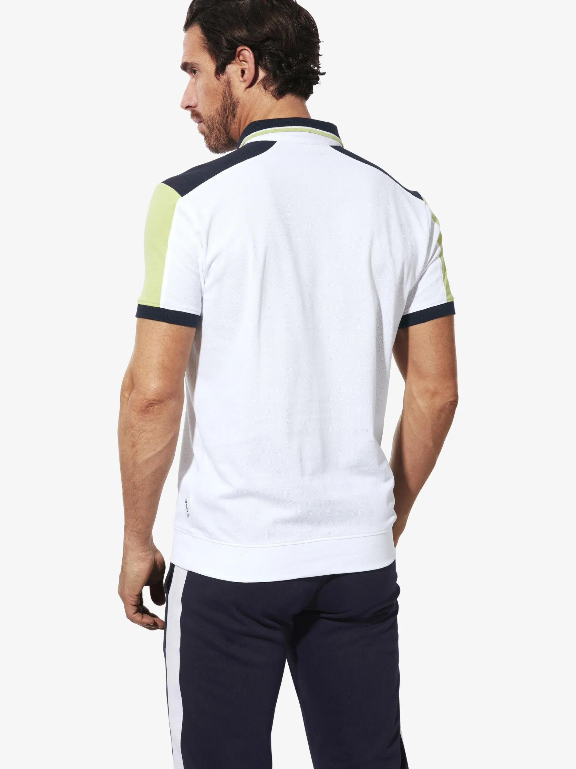 BABISTA Herren Poloshirt - HERNANDO in weiß