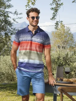 BABISTA Herren Poloshirt - JORLOS in blau