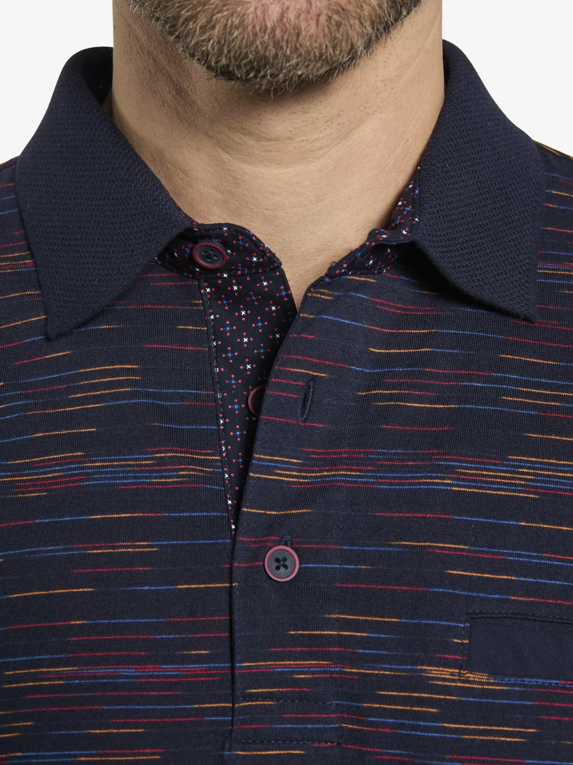 BABISTA Herren Poloshirt - ORVENTO in blau