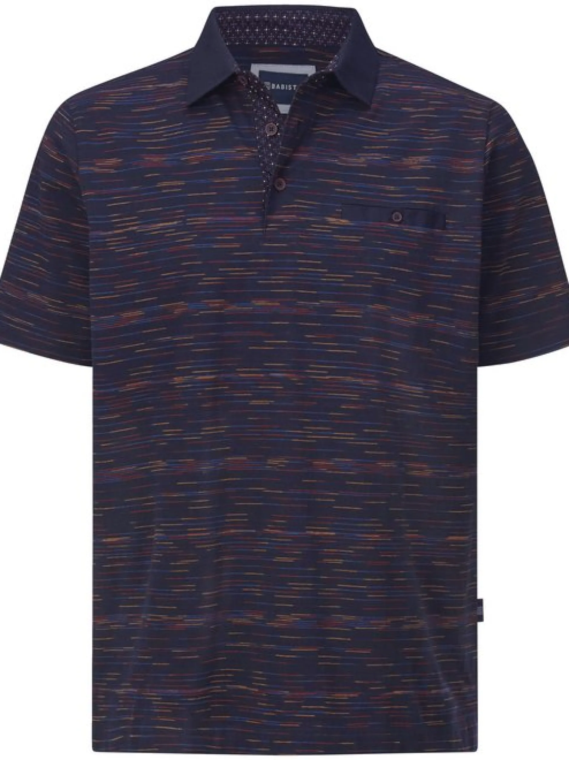 BABISTA Herren Poloshirt - ORVENTO in blau