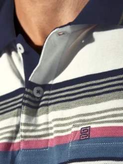 BABISTA Herren Poloshirt - ORVINO in weiß oliv