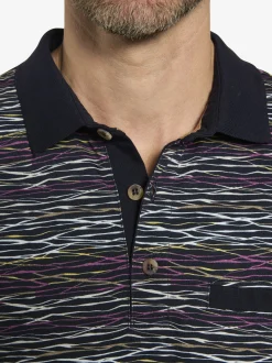 BABISTA Herren Poloshirt - SILVIANO in blau