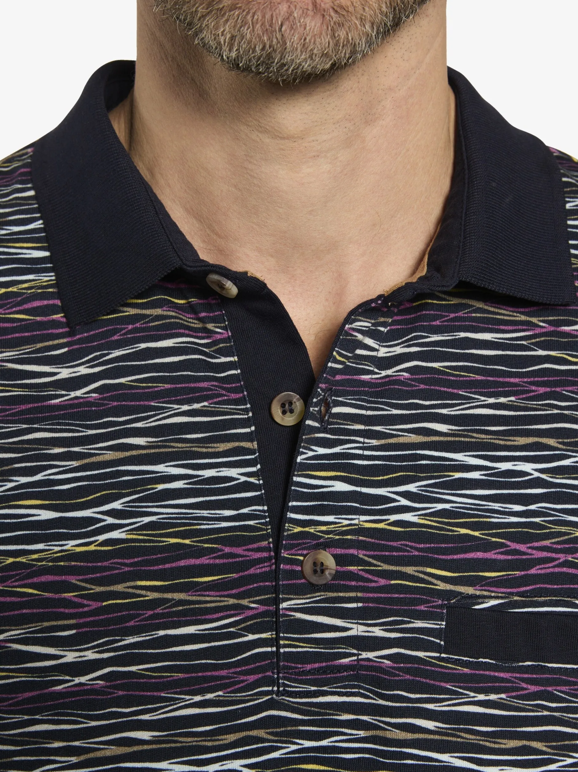 BABISTA Herren Poloshirt - SILVIANO in blau
