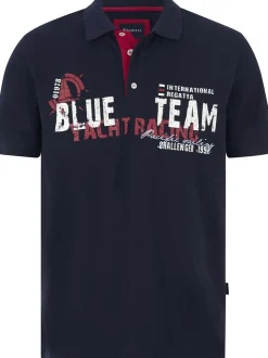 BABISTA Herren Poloshirt - TATOLETTI in blau