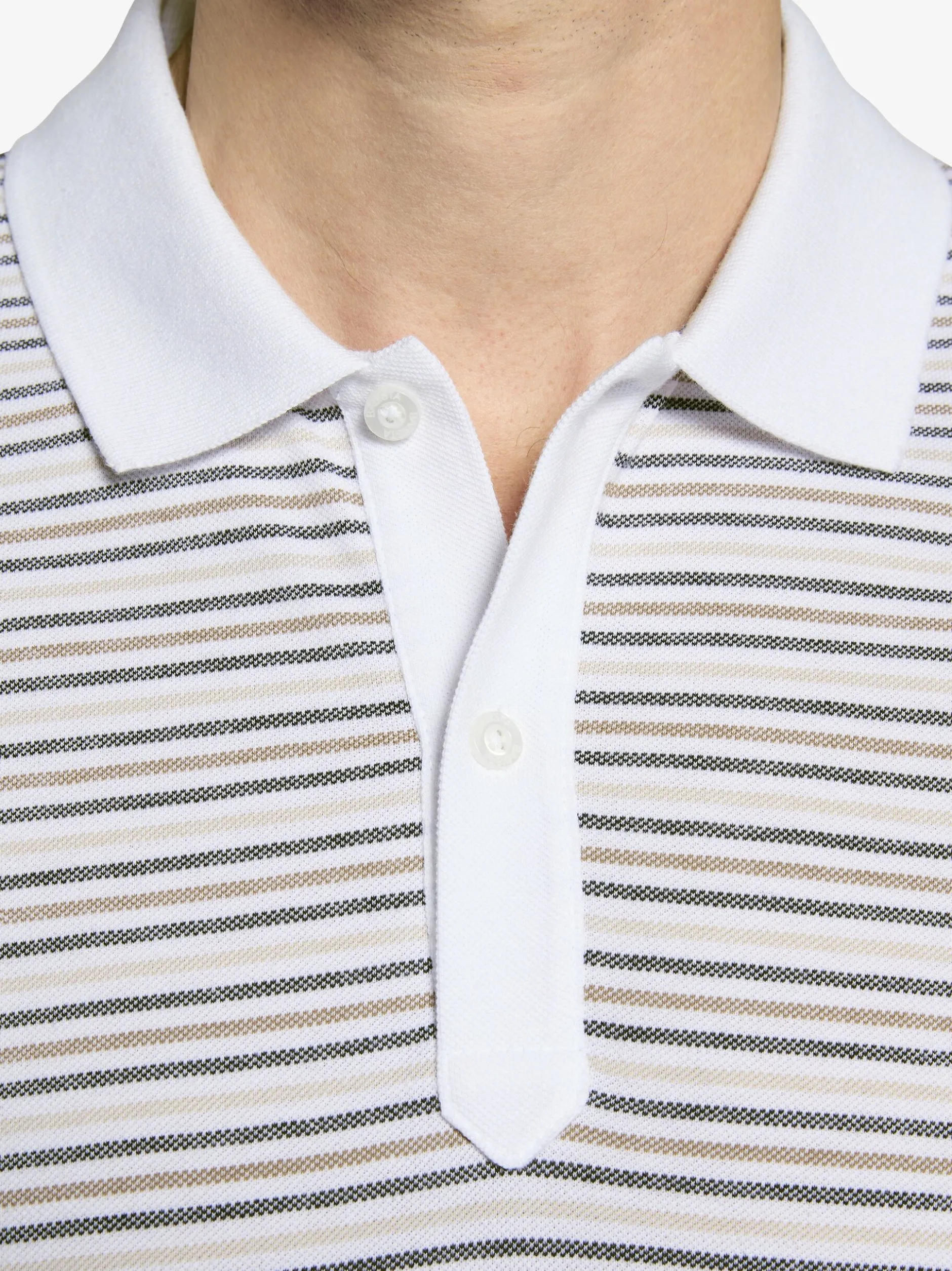 BABISTA Herren Poloshirt - TOSCANETTI in weiß blau