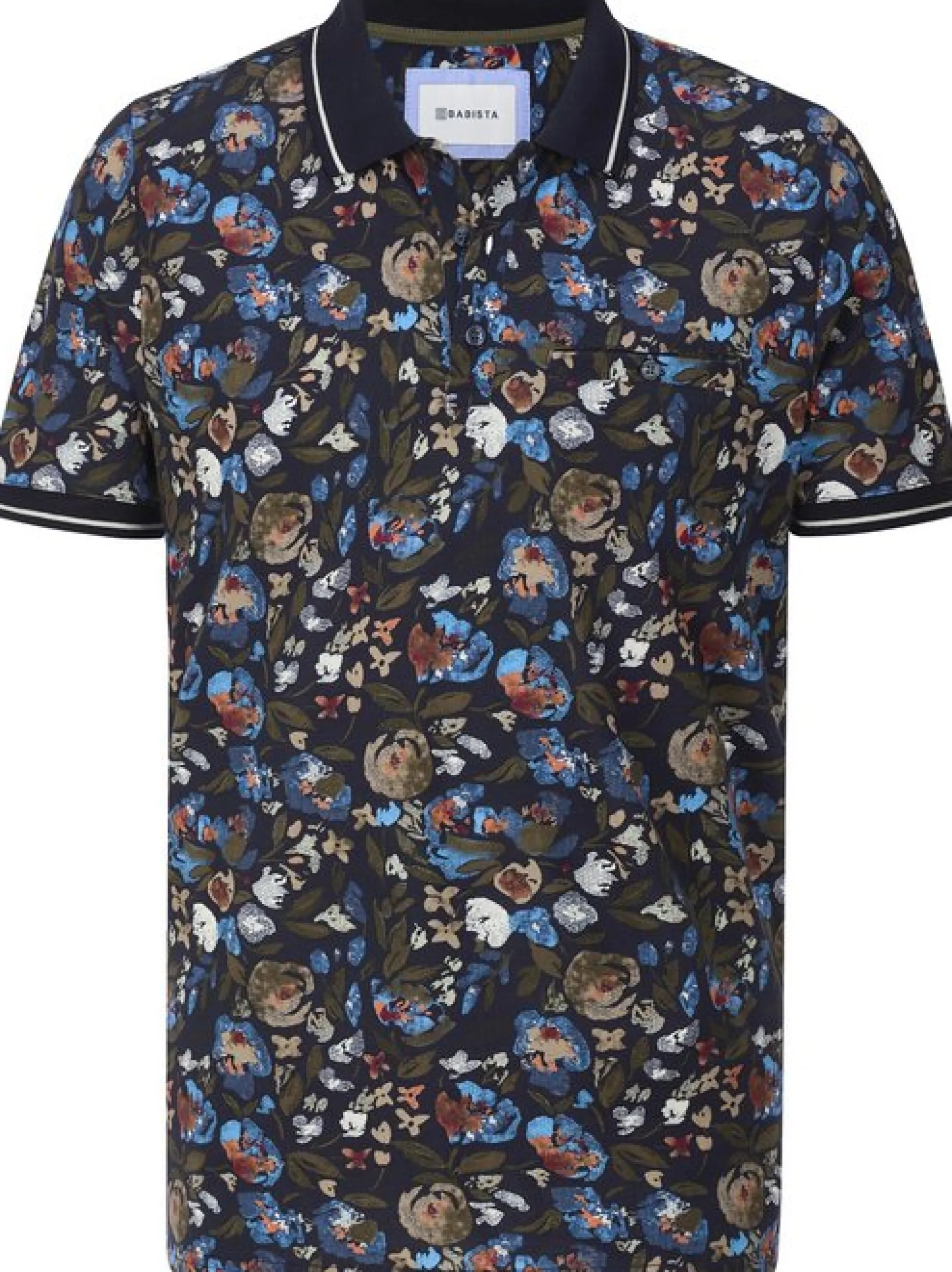 BABISTA Herren Poloshirt - VELENTO in blau