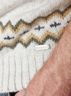 BABISTA Herren Pullover - CAPRITELLI in vanille