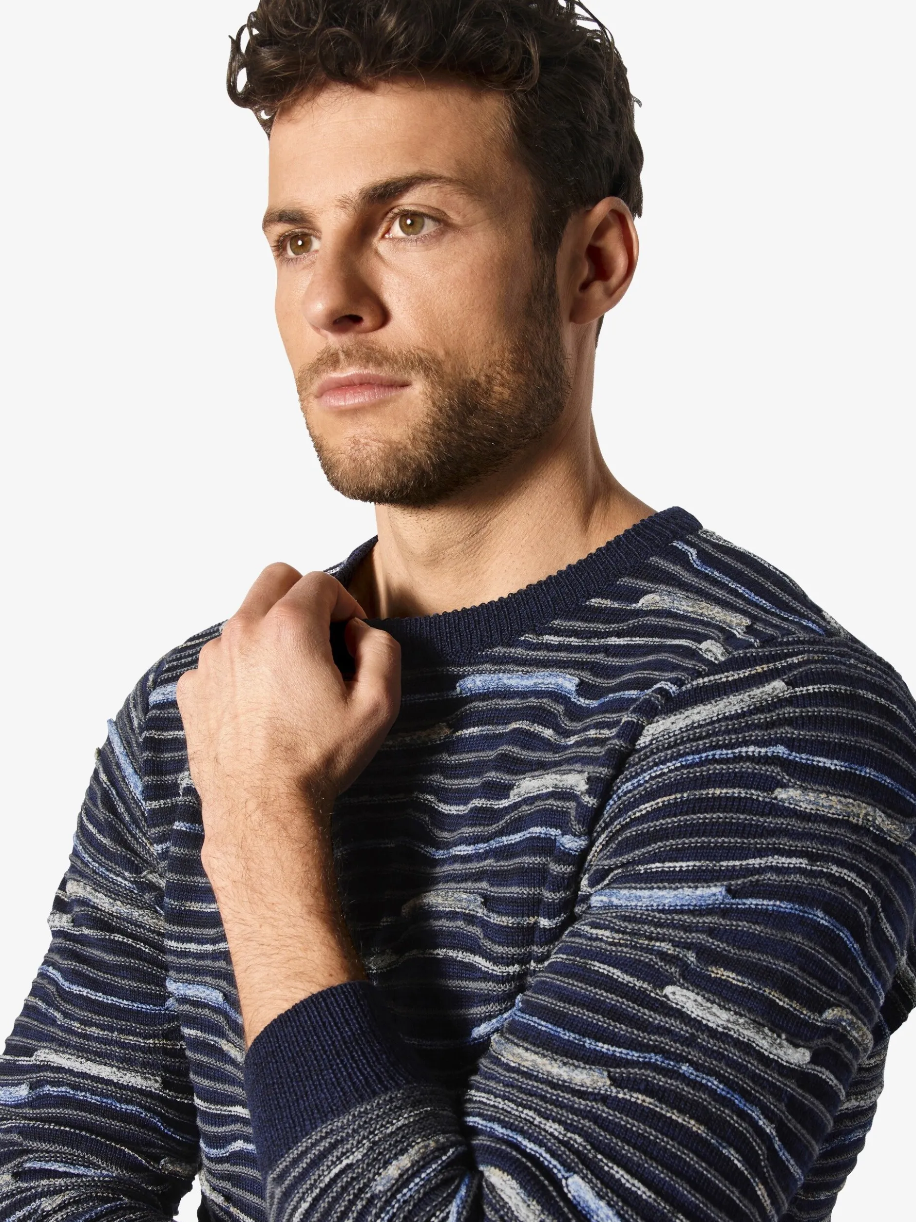 BABISTA Herren Pullover - LIVIBELTI in blau