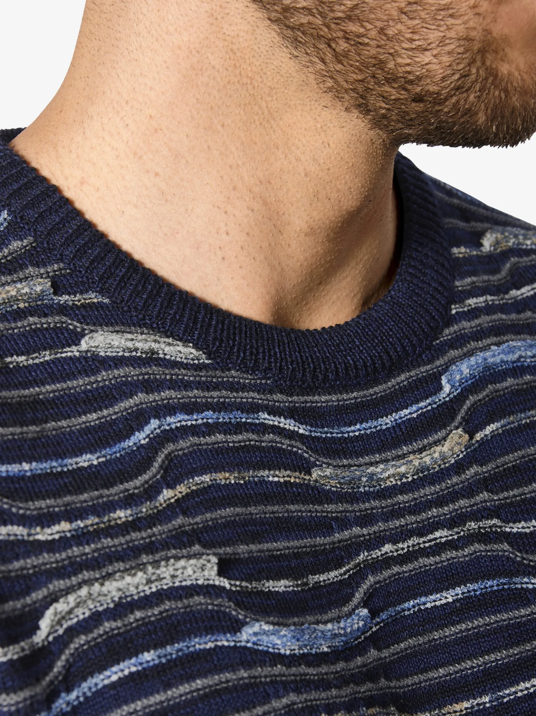 BABISTA Herren Pullover - LIVIBELTI in blau