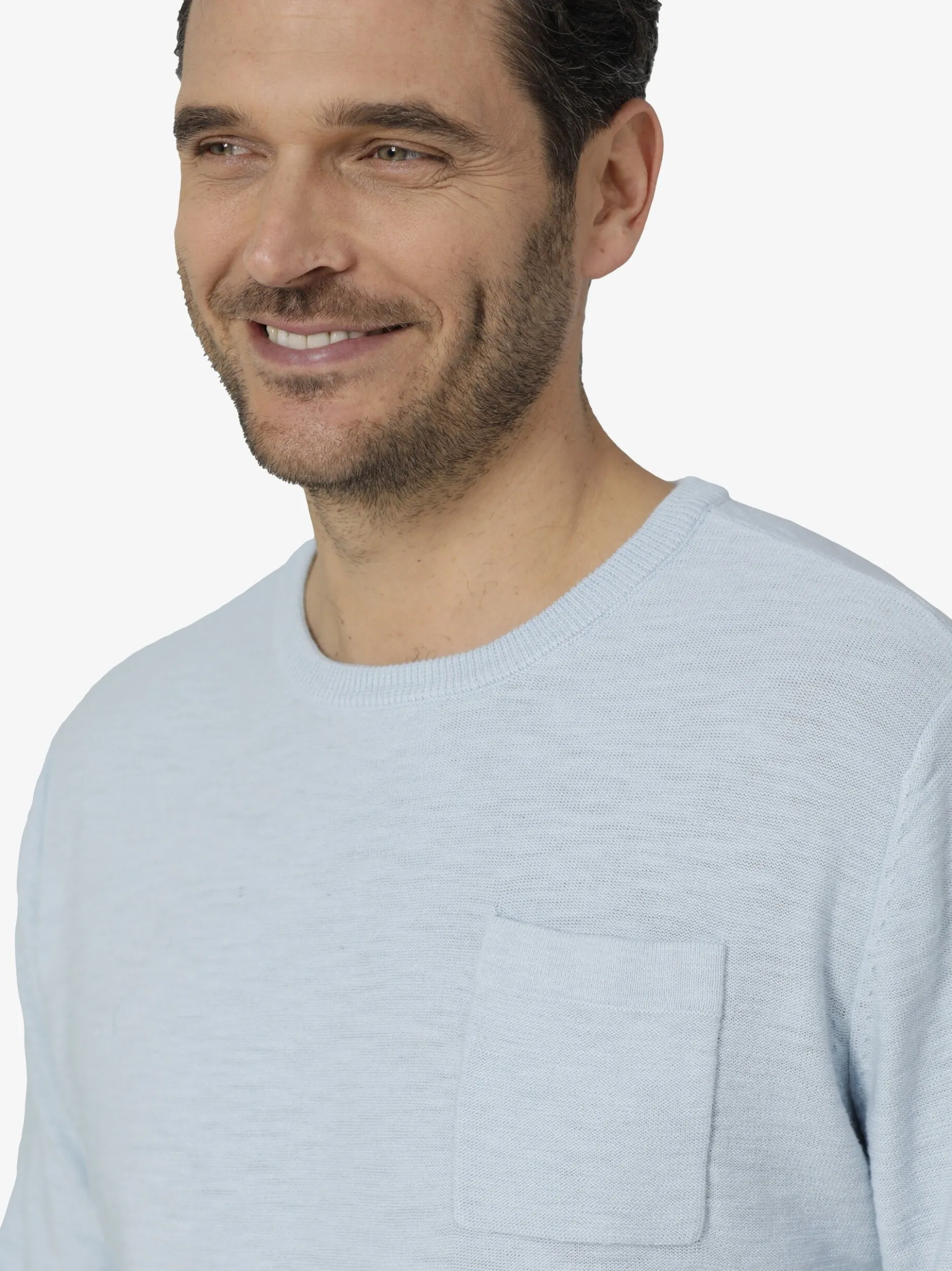 BABISTA Herren Pullover - TESSAVISTA in hellblau