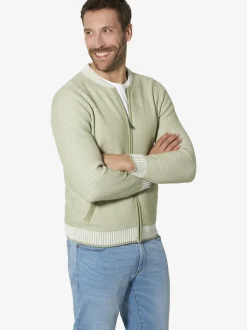 BABISTA Herren Strickjacke - CAMELLO in grün