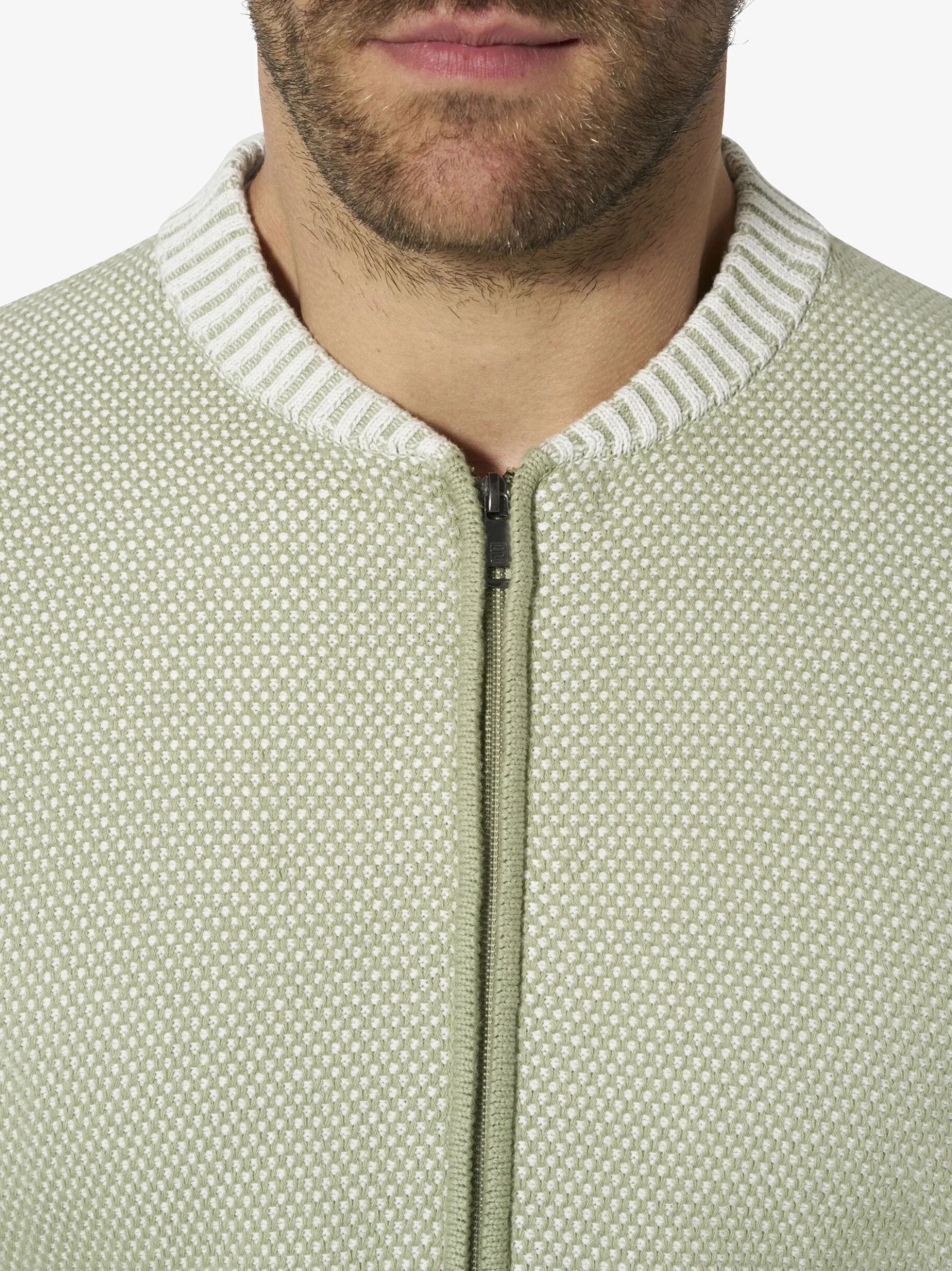 BABISTA Herren Strickjacke - CAMELLO in grün