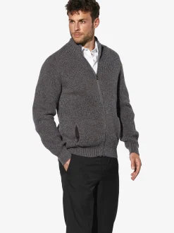 BABISTA Herren Strickjacke - GIORTALLI in grau