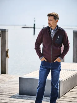BABISTA Herren Strickjacke - RALDIN in lila