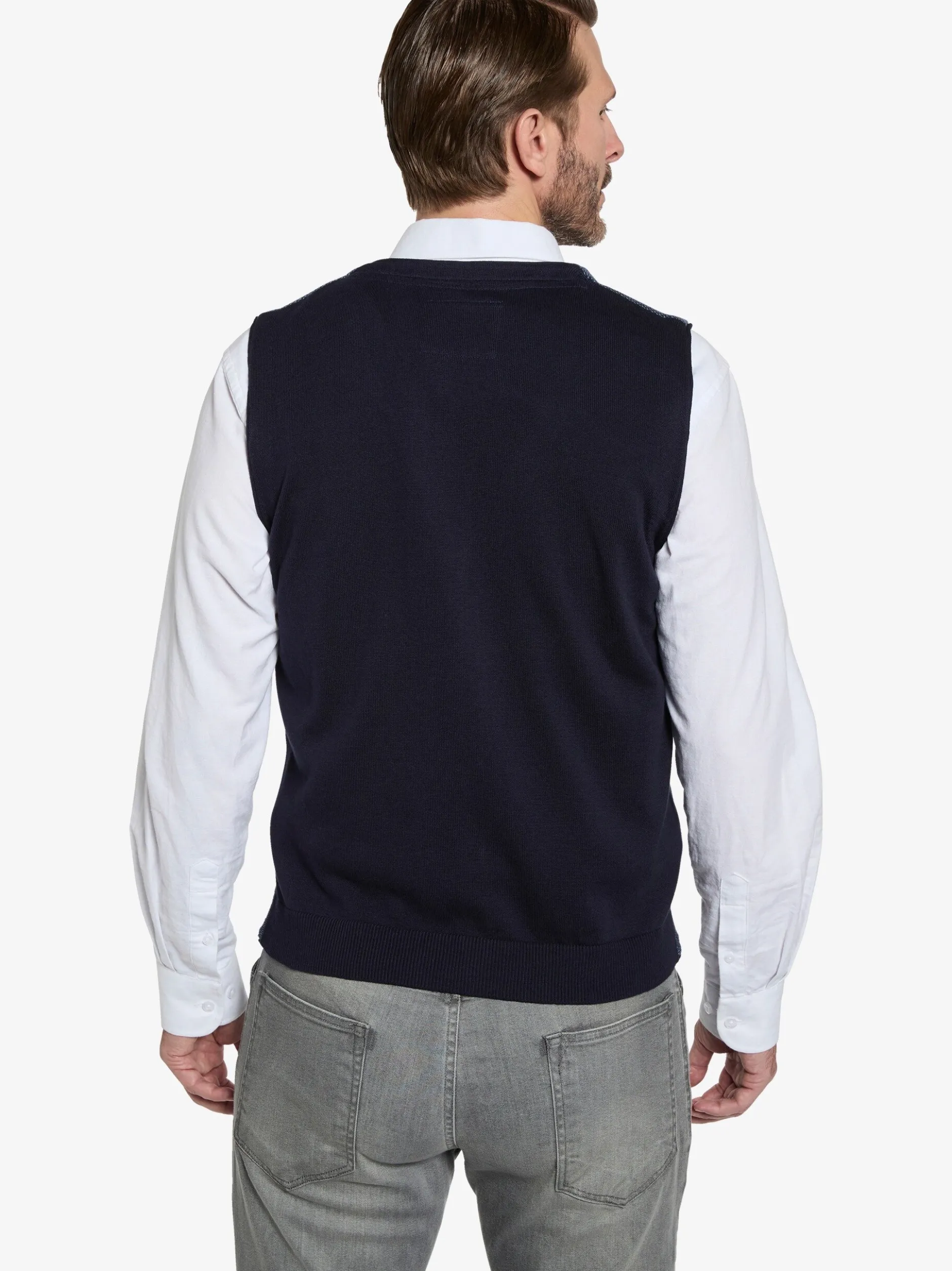 BABISTA Herren Strickweste - MODARINI in blau