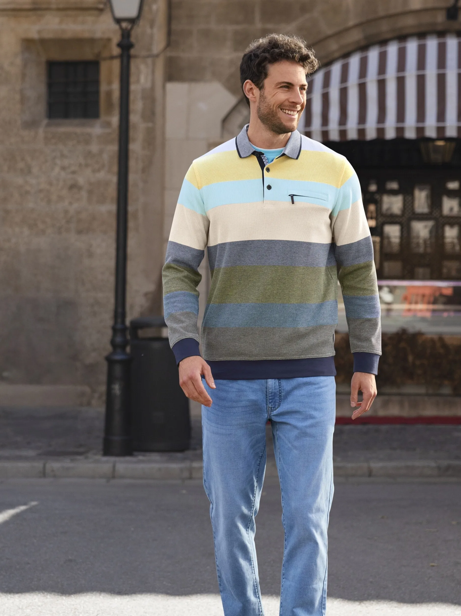 BABISTA Herren Sweatshirt - TANNICO in gelb