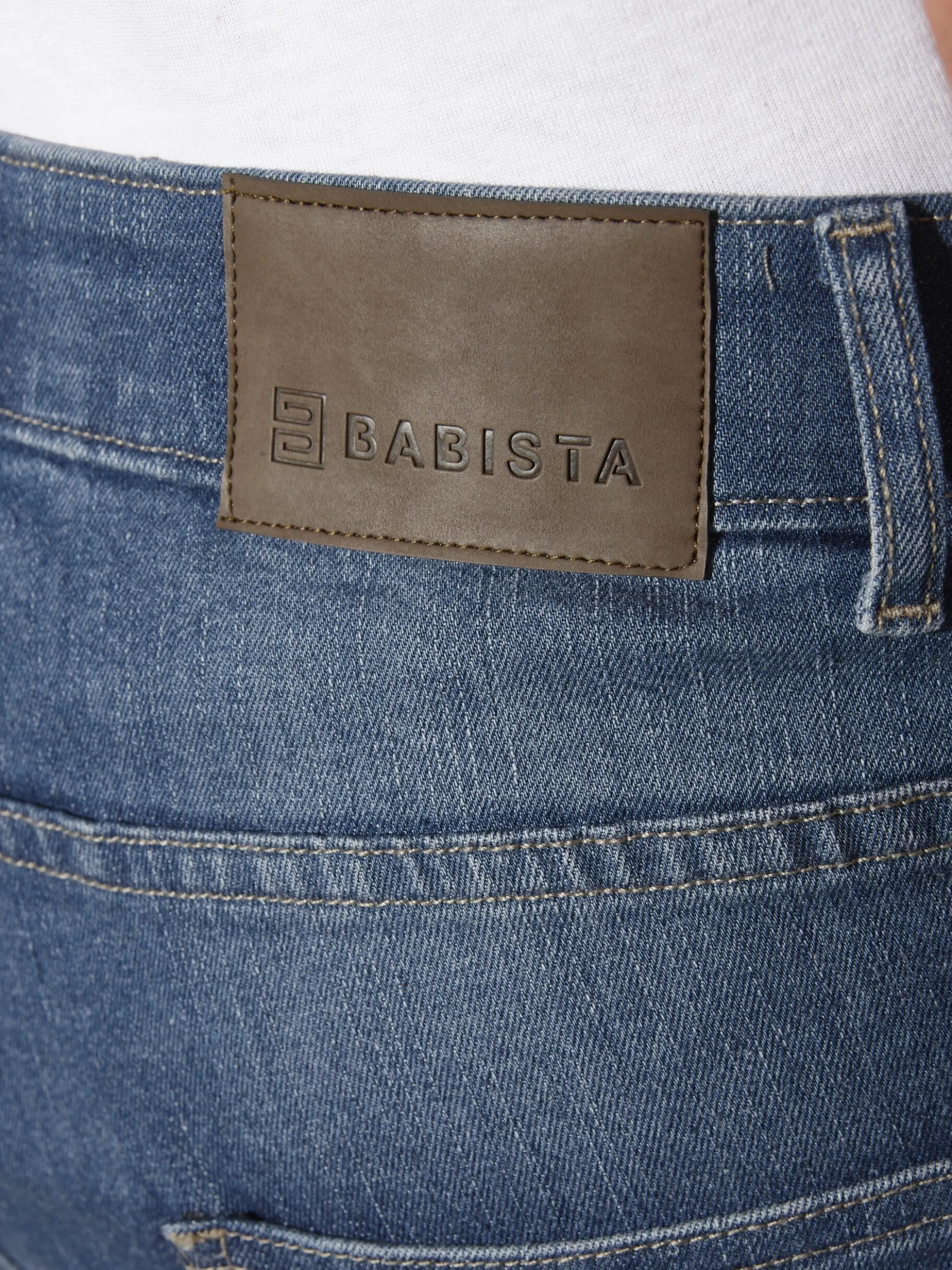 BABISTA Herren Tiefbundjeans - VESTABELLA in blau