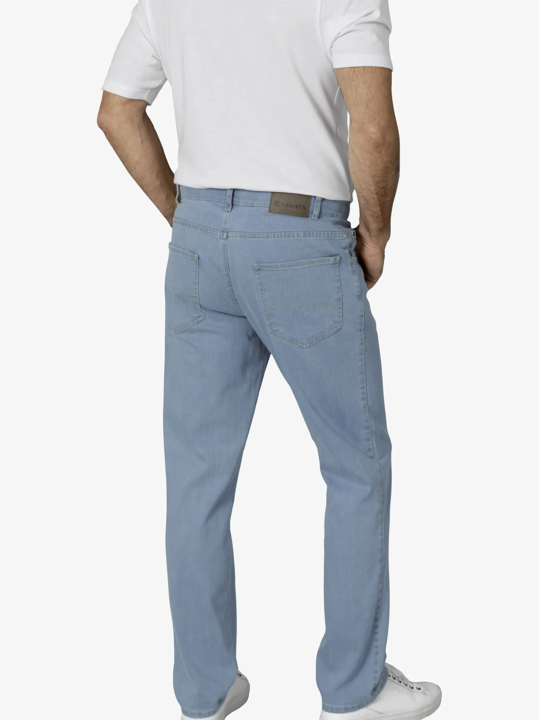 BABISTA Herren Tiefbundjeans - VESTABELLA in blau