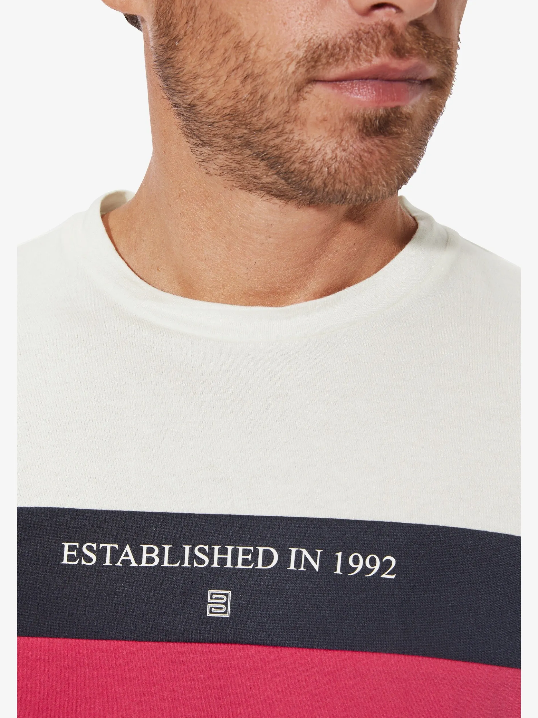 BABISTA Herren T-Shirt - HAROND in weiß - Ärmel: kurzarm