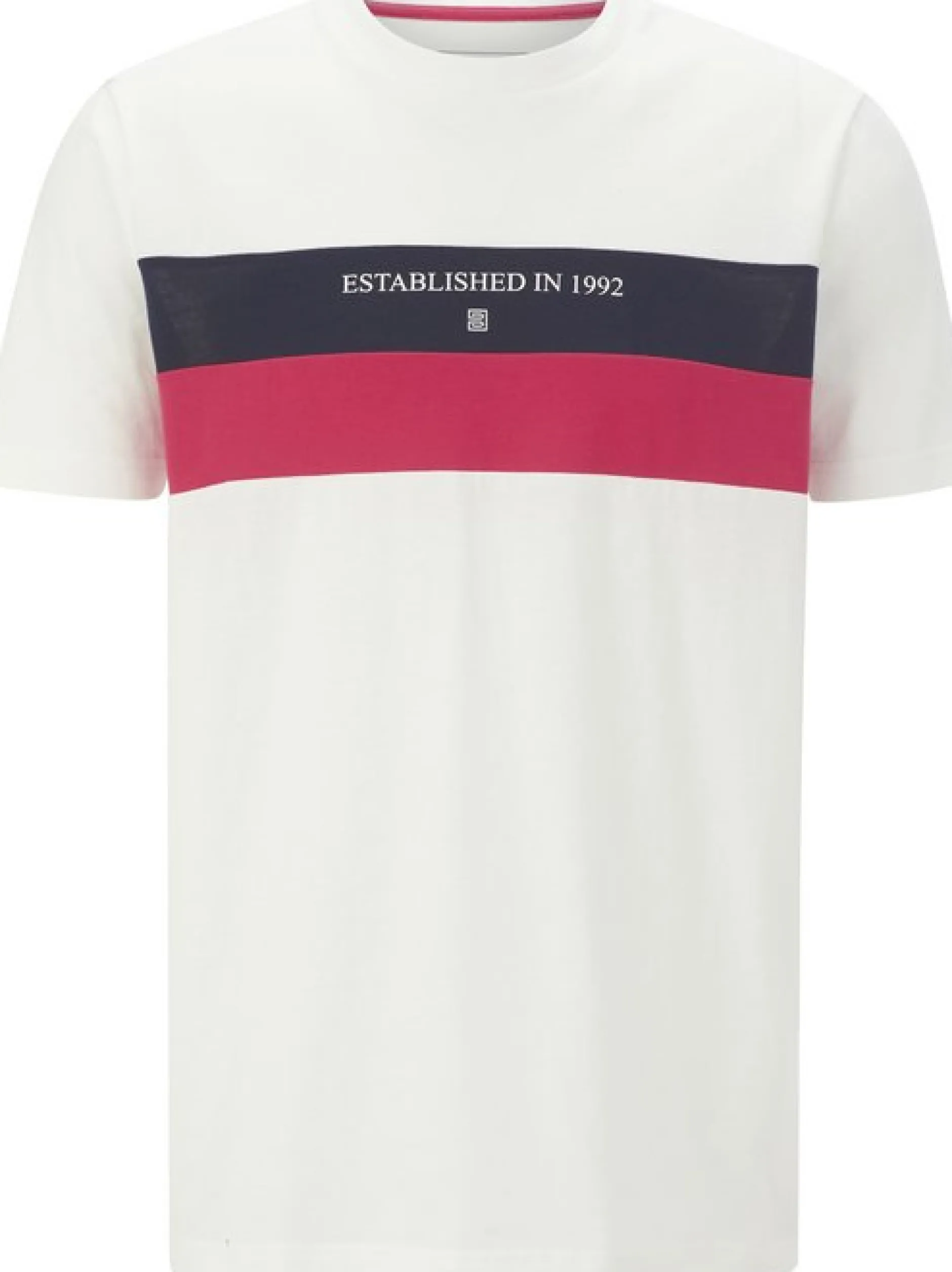 BABISTA Herren T-Shirt - HAROND in weiß - Ärmel: kurzarm