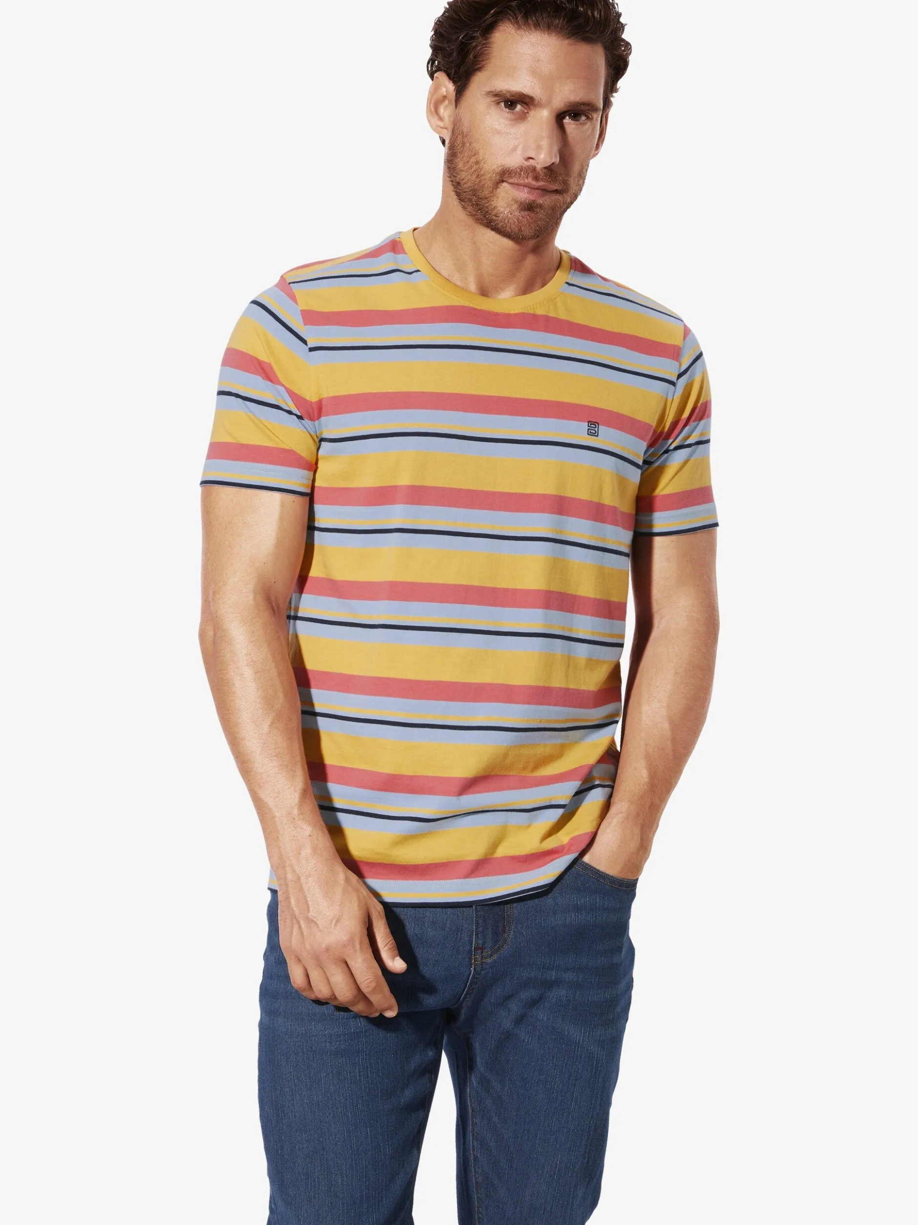 BABISTA Herren T-Shirt - KALVINO in gelb