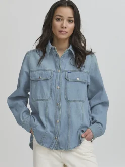 Ball Damen Jeanshemd BALEON in blau