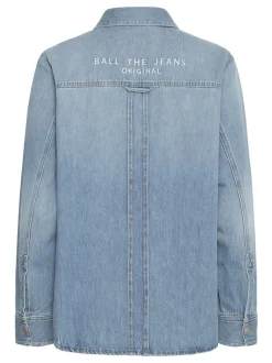 Ball Damen Jeanshemd BALEON in blau
