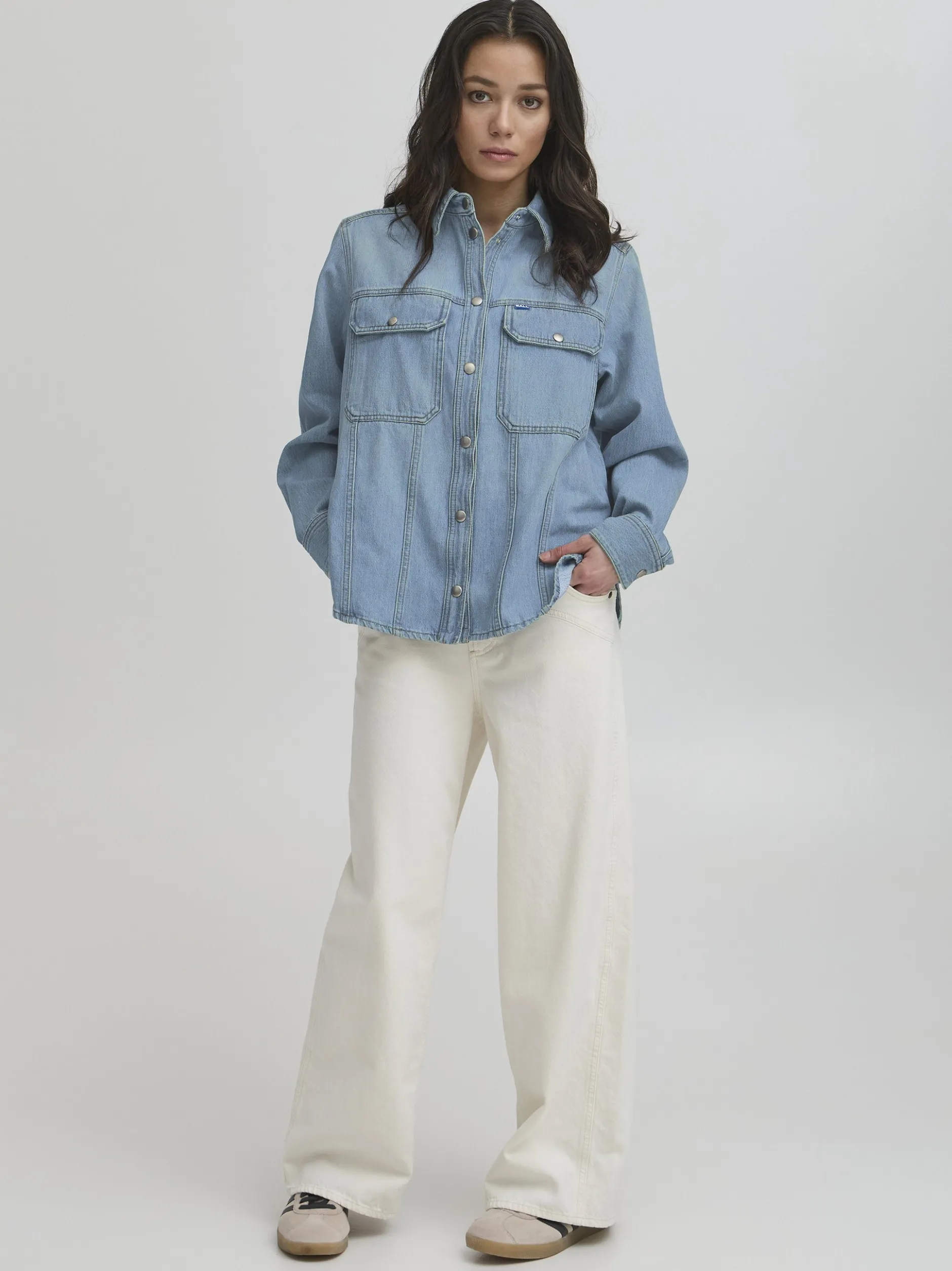 Ball Damen Jeanshemd BALEON in blau