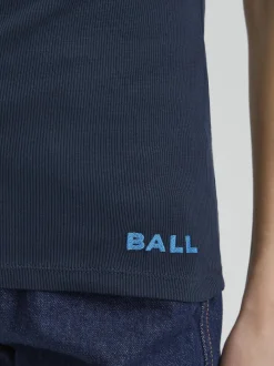 Ball Damen T-Shirt kurzarm BAALTOBELLI in blau