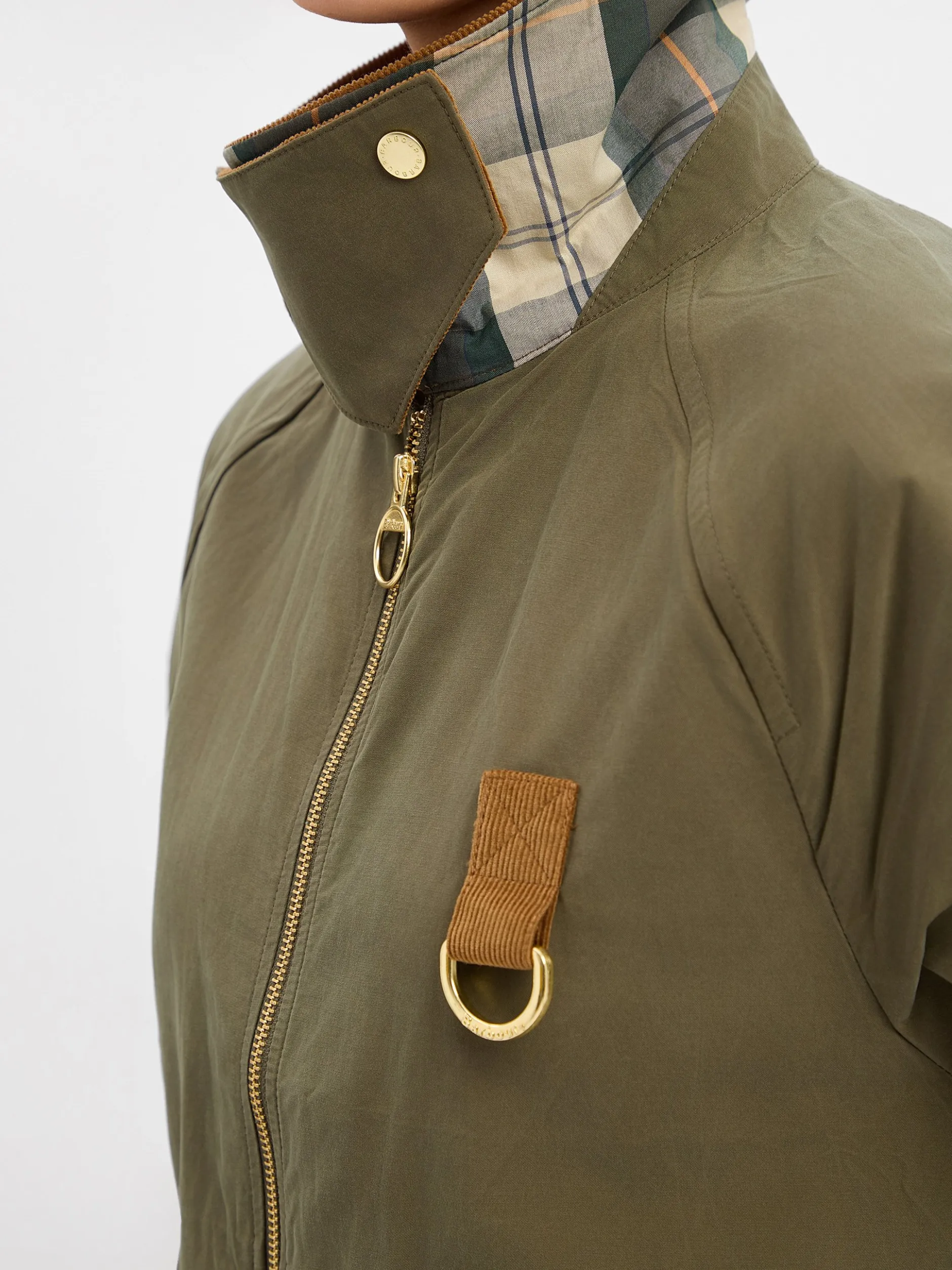 Barbour Damen Übergangsjacke - Showerproof in khaki braun
