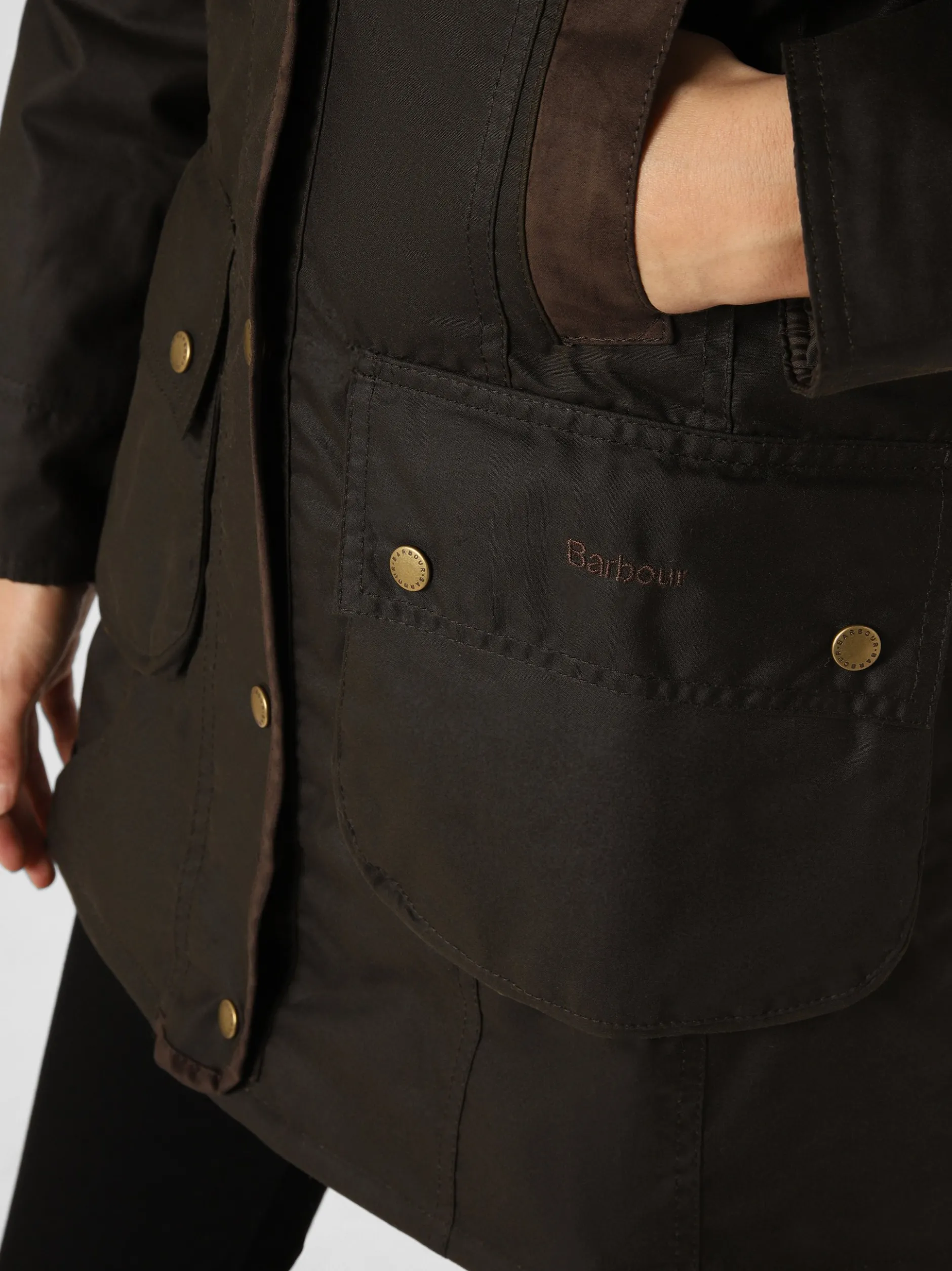 Barbour Damen Jacke - Bower in schlamm