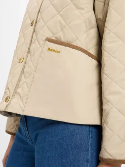 Barbour Damen Steppjacke - Anise Quilt in beige braun