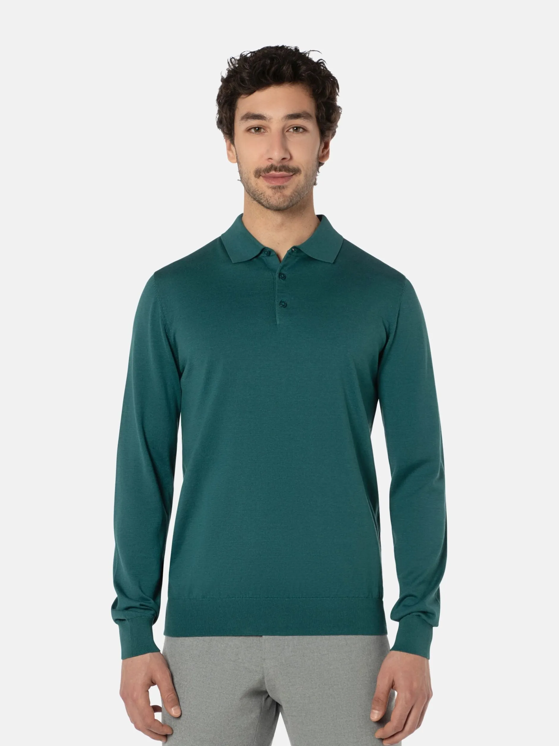 Benvenuto Herren Poloshirt - ALDO in petrol